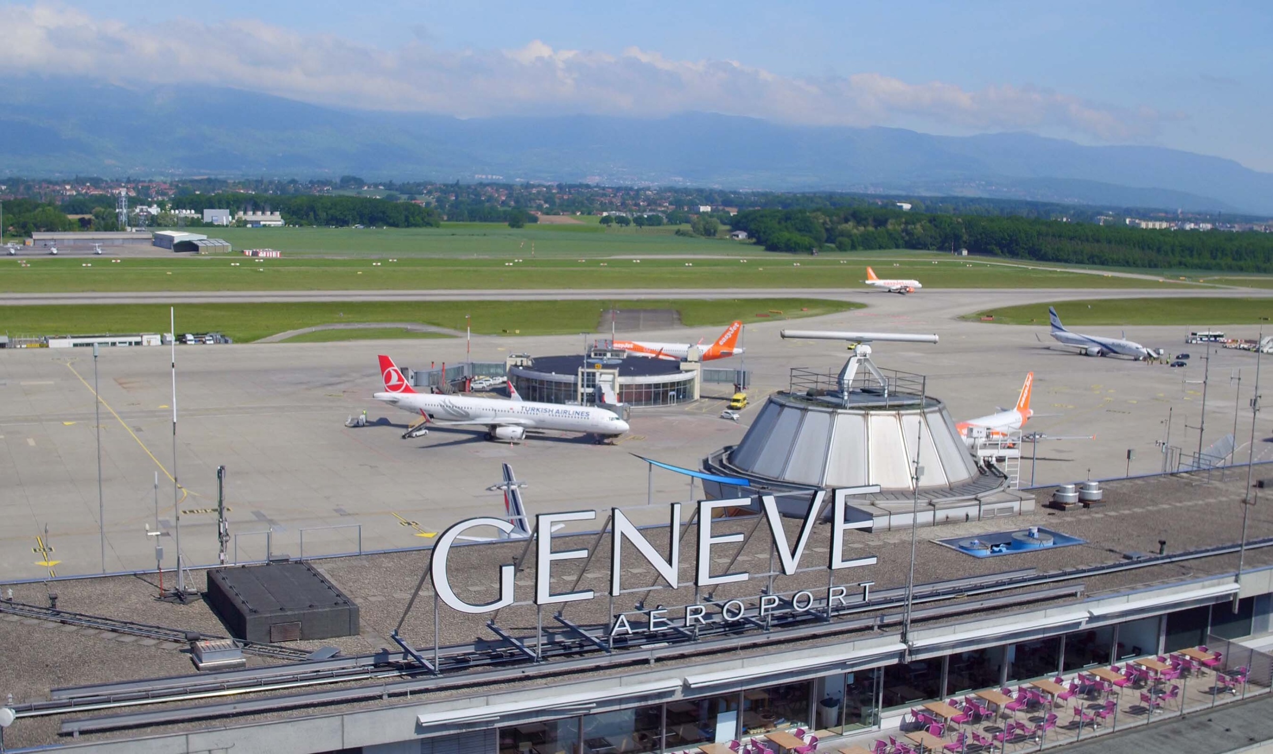 Ankunft am Flughafen